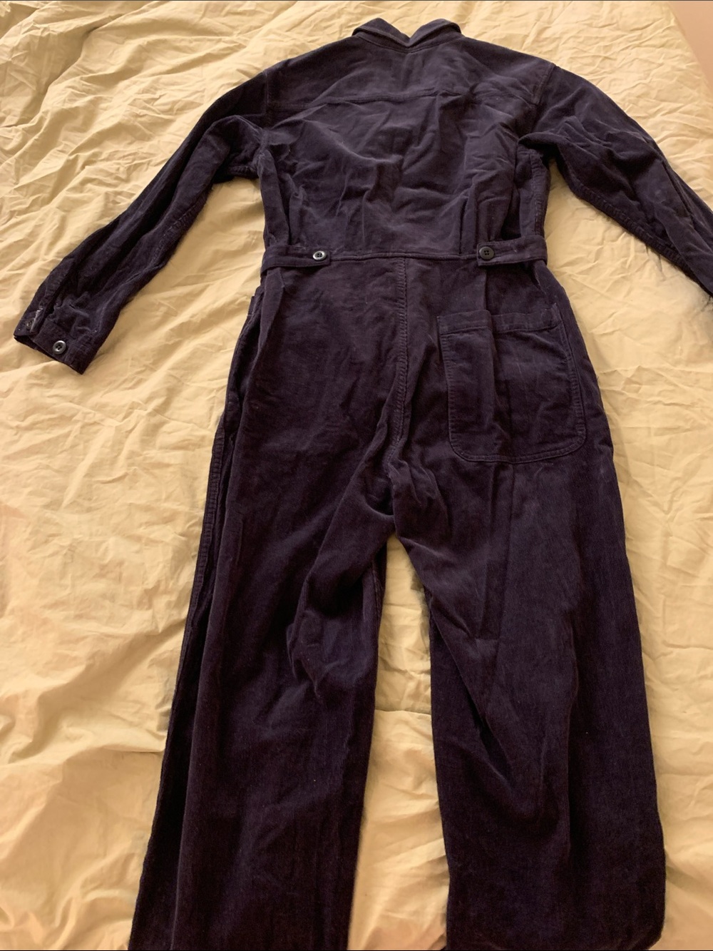 Alex Mill Navy Corduroy Jumpsuit - Picture 5 of 5